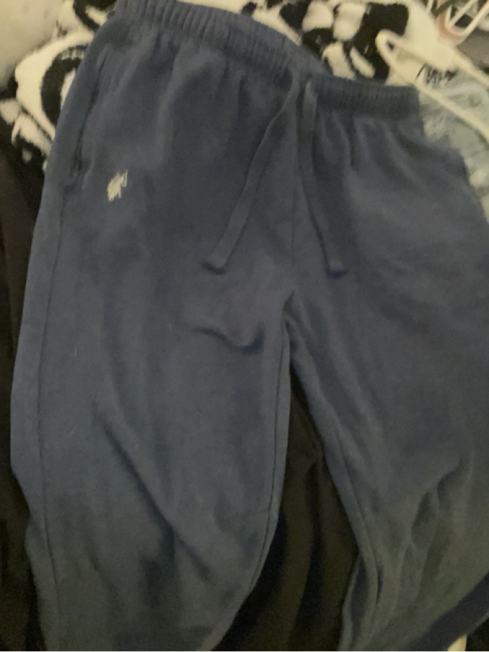 U.S. Polo Assn. Navy Drawstring Joggers for men